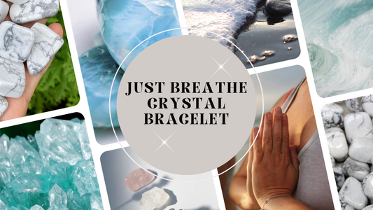 The Just Breathe Bracelet: A Calming Reminder to Pause and Find Peace