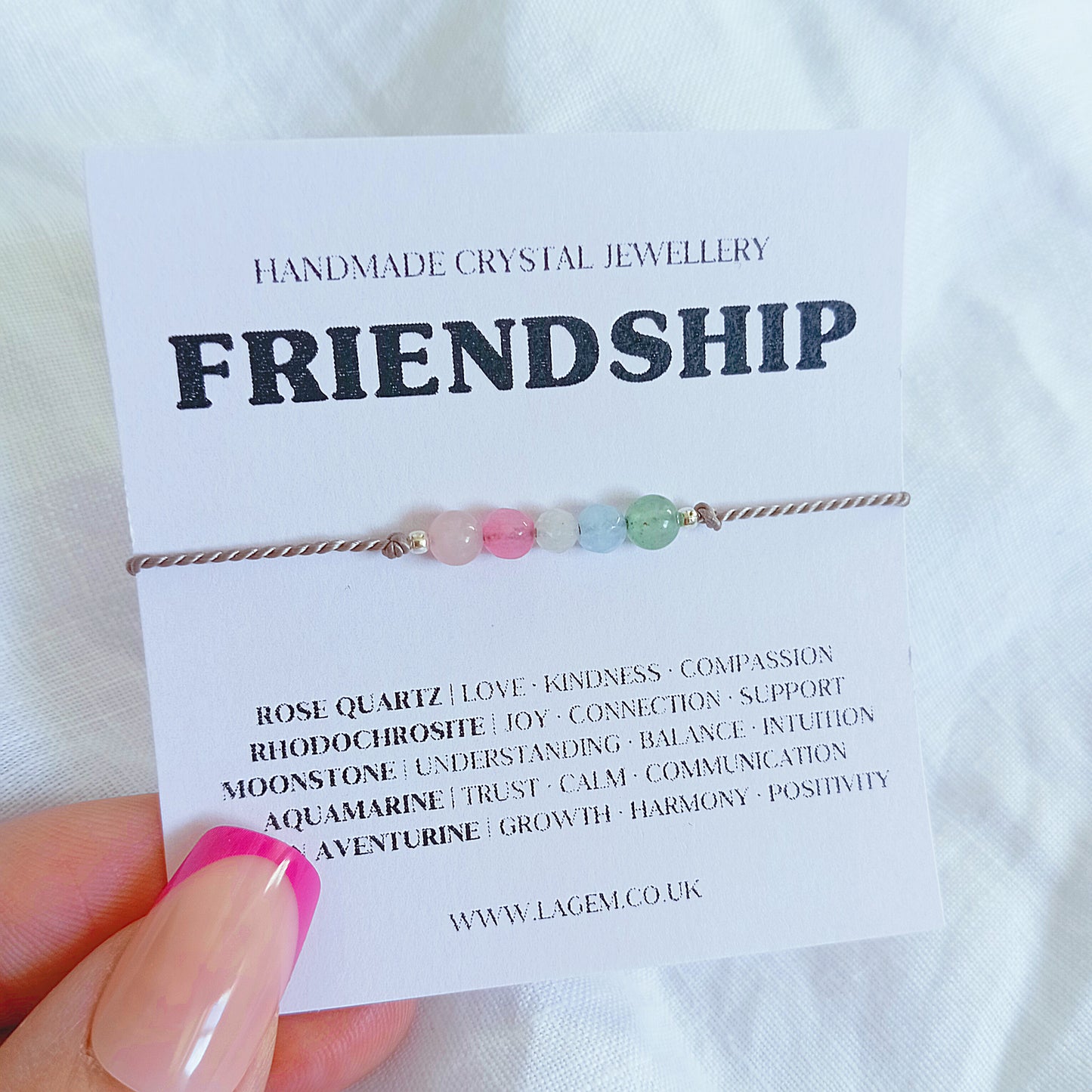 Friendship Crystal Bracelet gift
