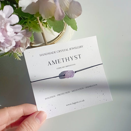 Amethyst Bracelet | February Birthstone