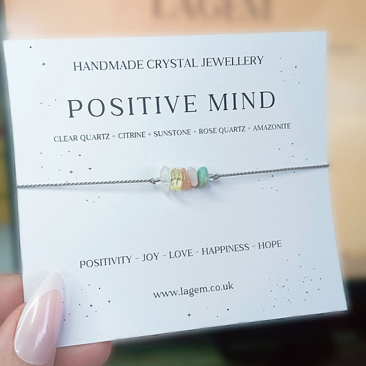 Positive Mind Crystal Bracelet UK