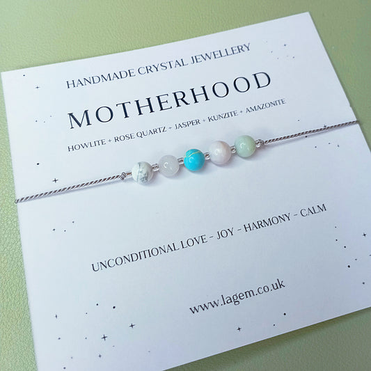 Motherhood Crystal Bracelet