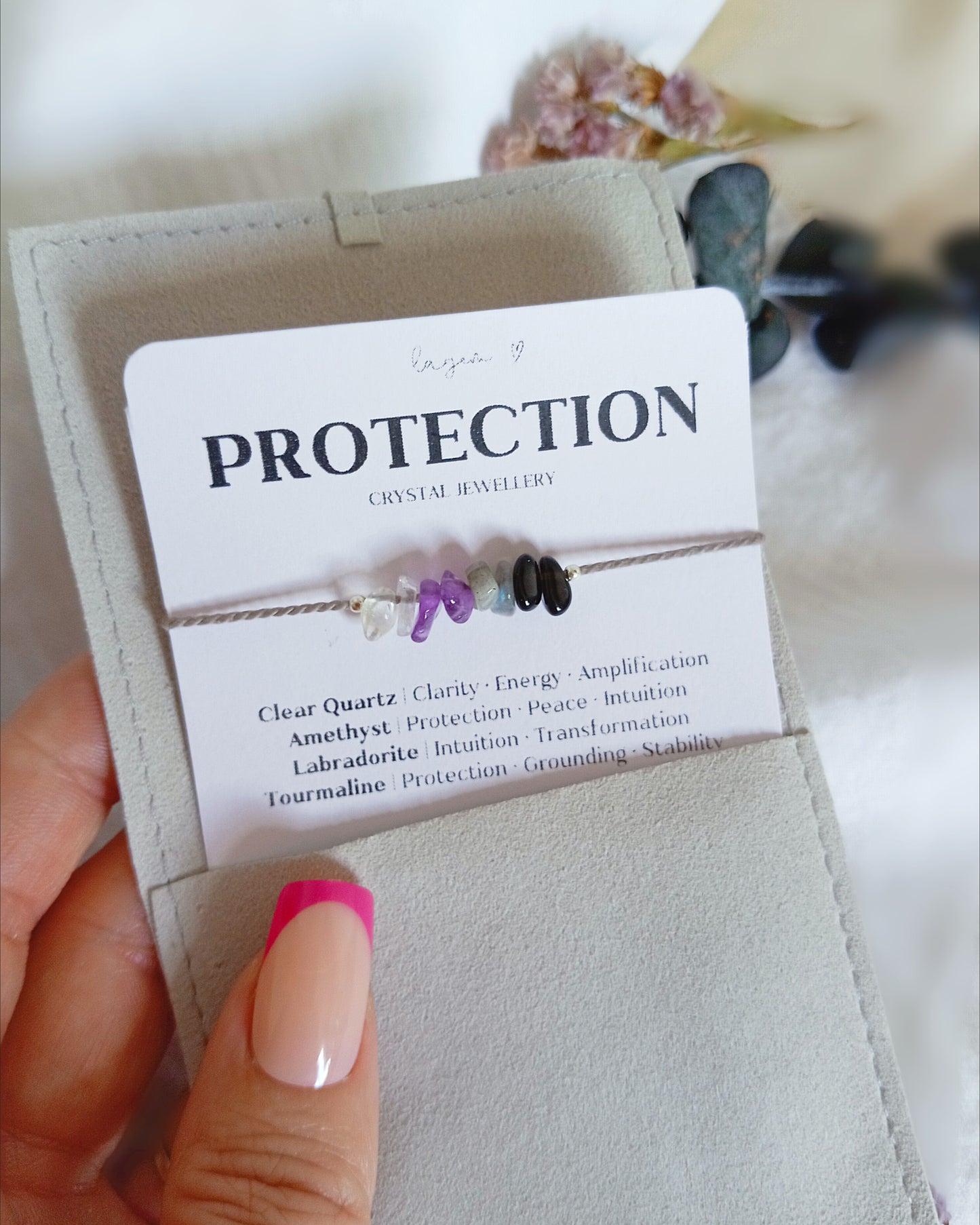 Protection Crystal Bracelet UK – Energy Shield & Spiritual Crystal Jewellery