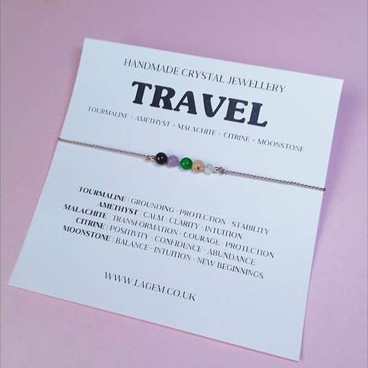 TRAVEL CRYSTAL BRACELET LAGEM