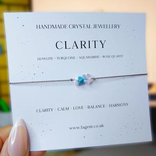 clarity crystal bracelet UK