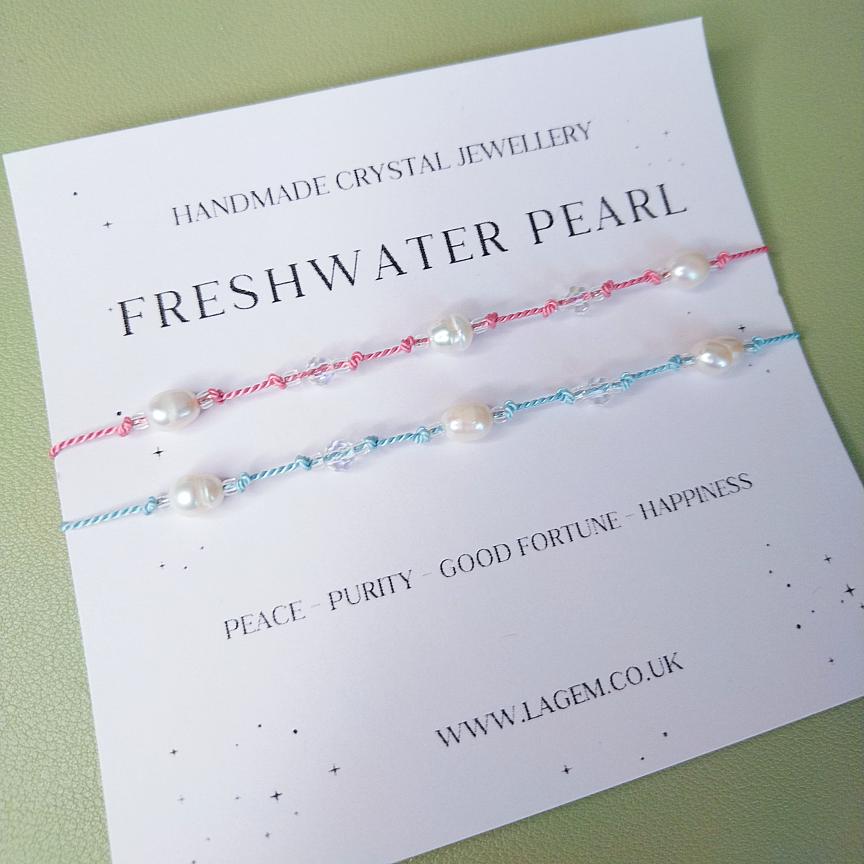 Natural Freshwater Pearls Bracelet | June Birthstone | Bride Gift
