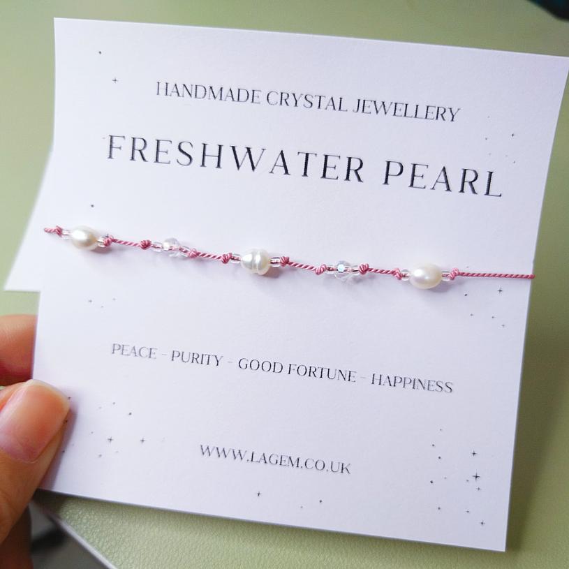 Natural Freshwater Pearls Bracelet | June Birthstone | Bride Gift