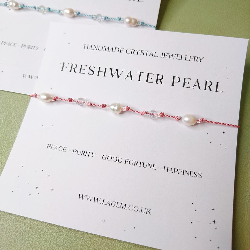 Natural Freshwater Pearls Bracelet | June Birthstone | Bride Gift