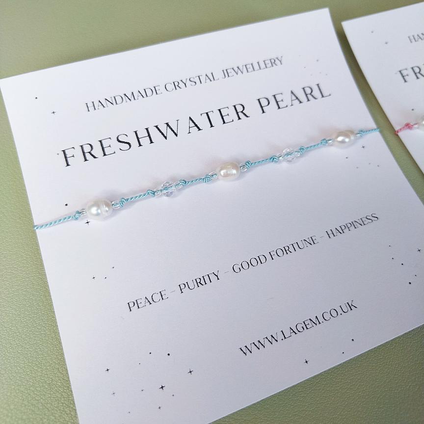 Natural Freshwater Pearls Bracelet | June Birthstone | Bride Gift