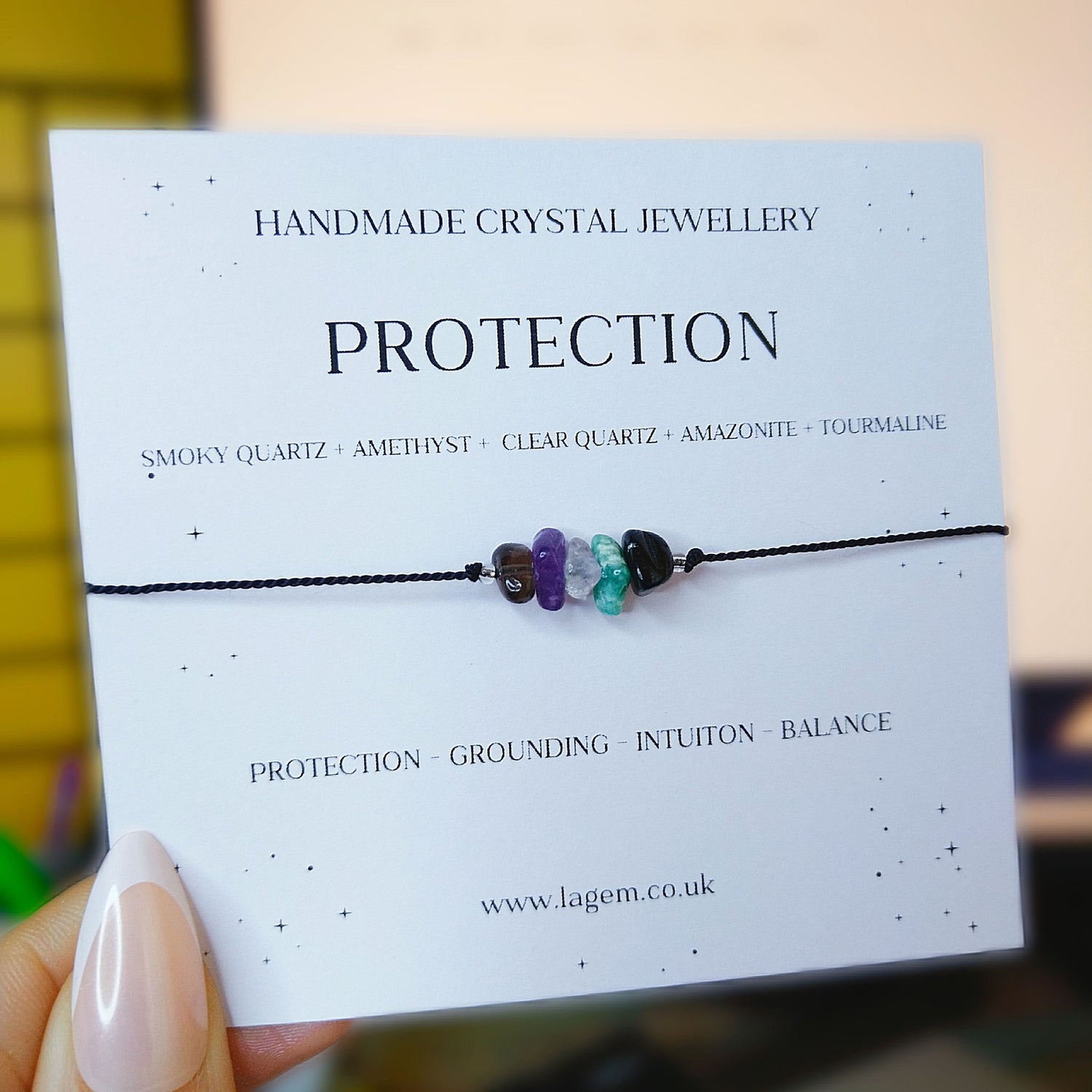 Protection crystal bracelet UK