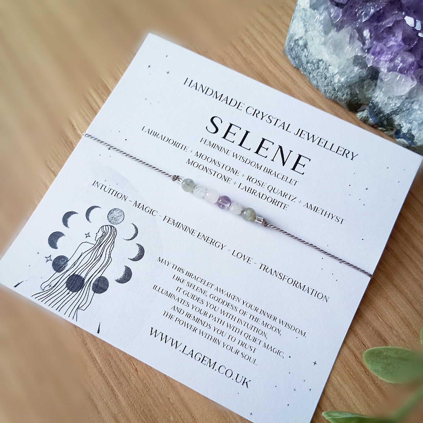 Selene Bracelet | Intuition, Magic, Feminine Energy, Love, Transformation