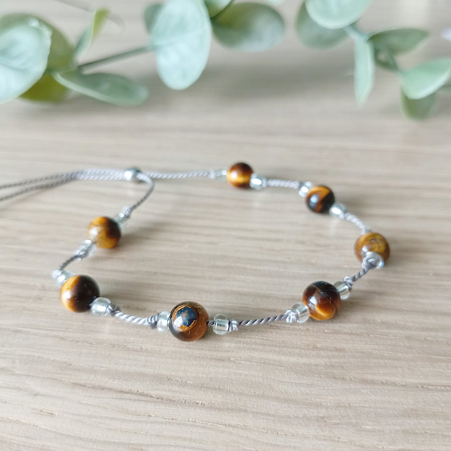 Tiger Eye Knotted Bracelet | Grounded Confident Empowered
