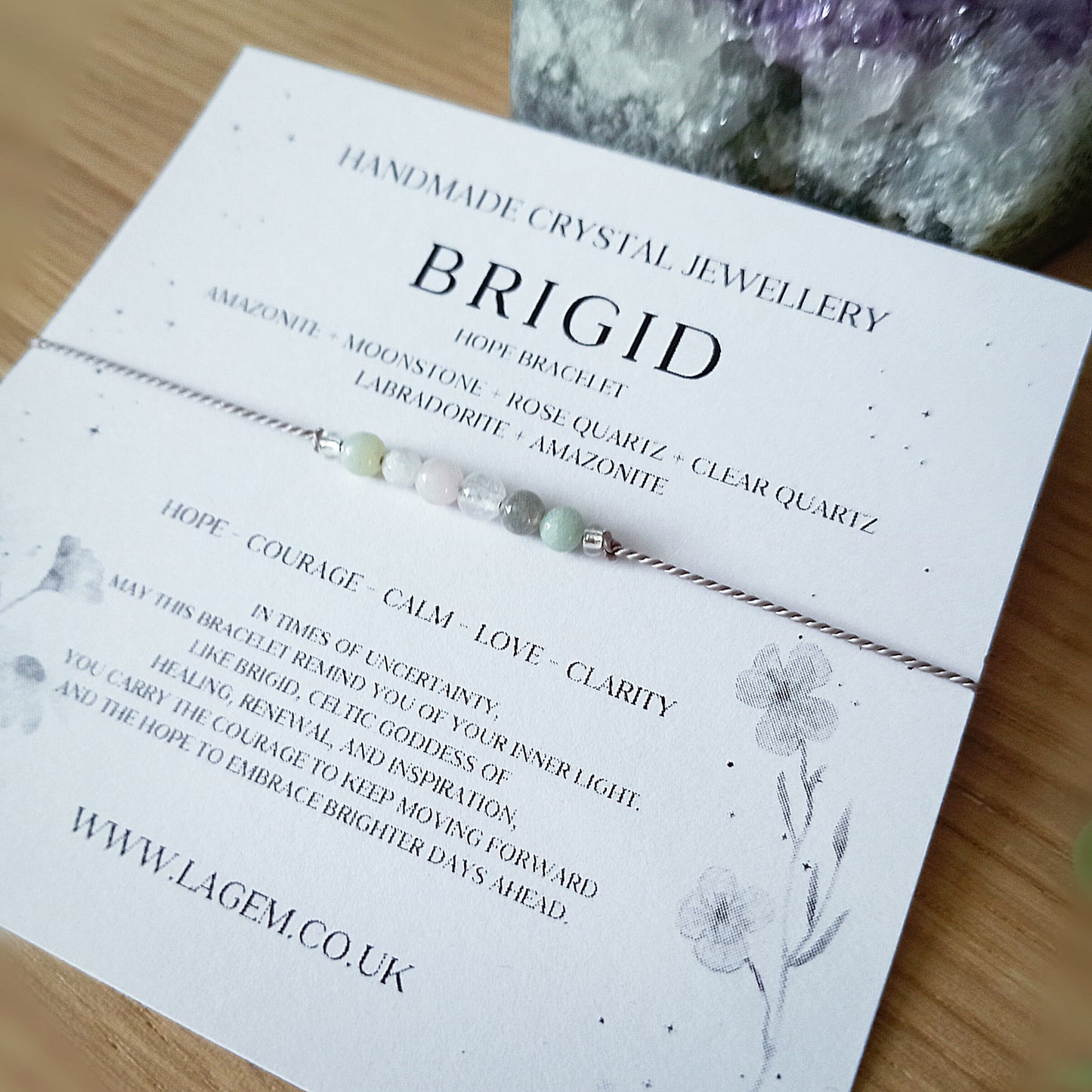 Brigid Bracelet – Hope & Renewal, Clarity, Inspiration