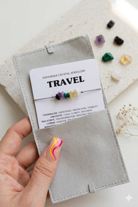 Travel Crystal Bracelet – Good Luck & Protection Jewellery