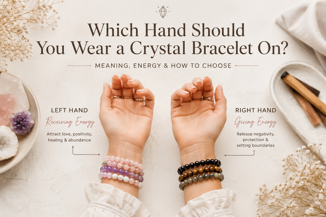 Which Hand Should You Wear a Crystal Bracelet On? Meaning, Energy & How to Choose