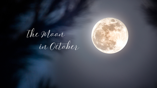 The Moon in October - calm energy and reflection