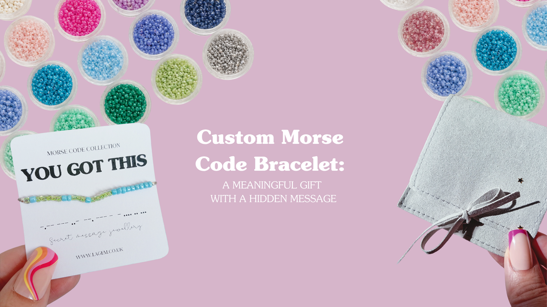 Custom Morse Code Bracelet: A Meaningful Gift with a Hidden Message