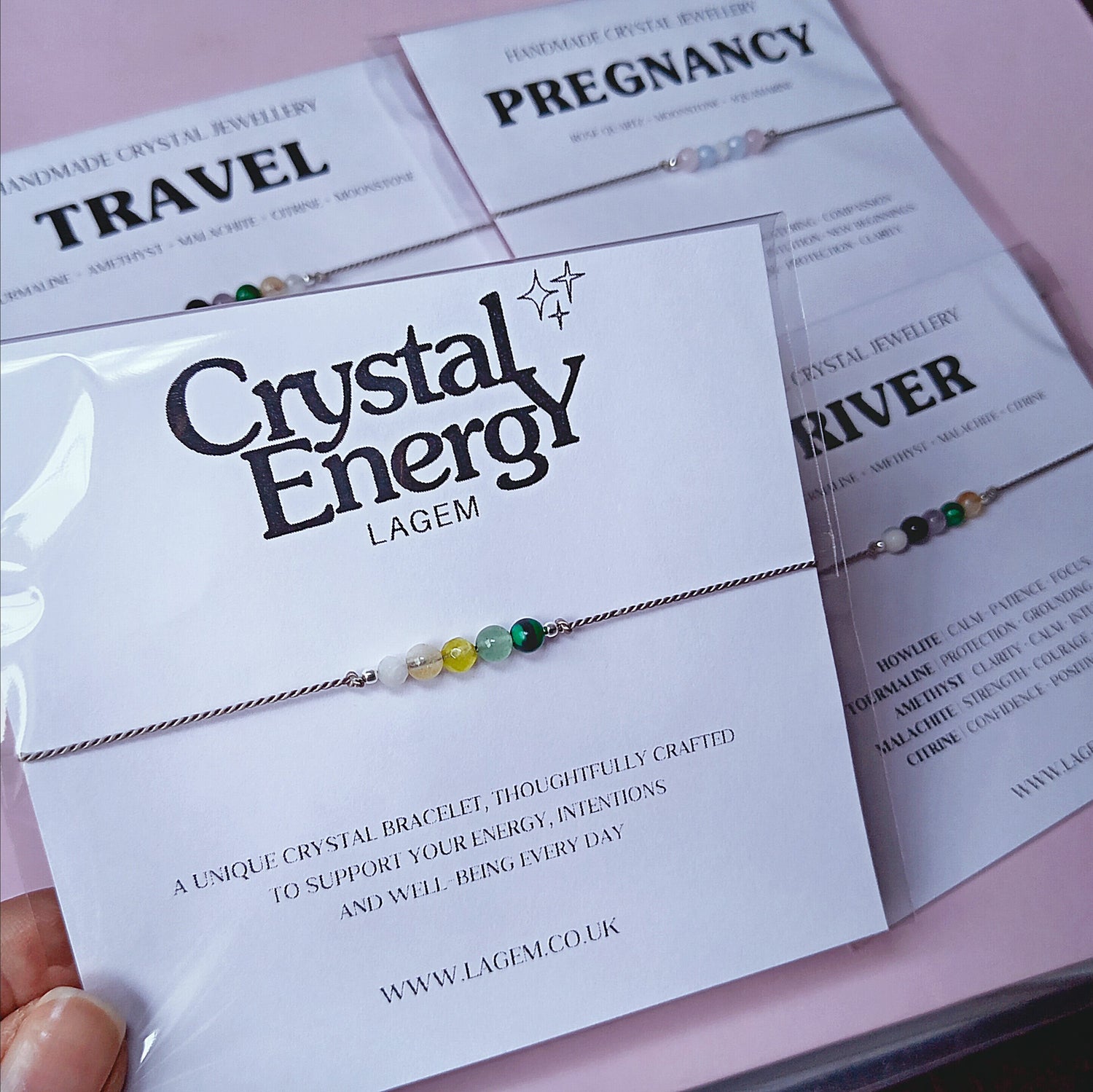 Custom crystal bracelet