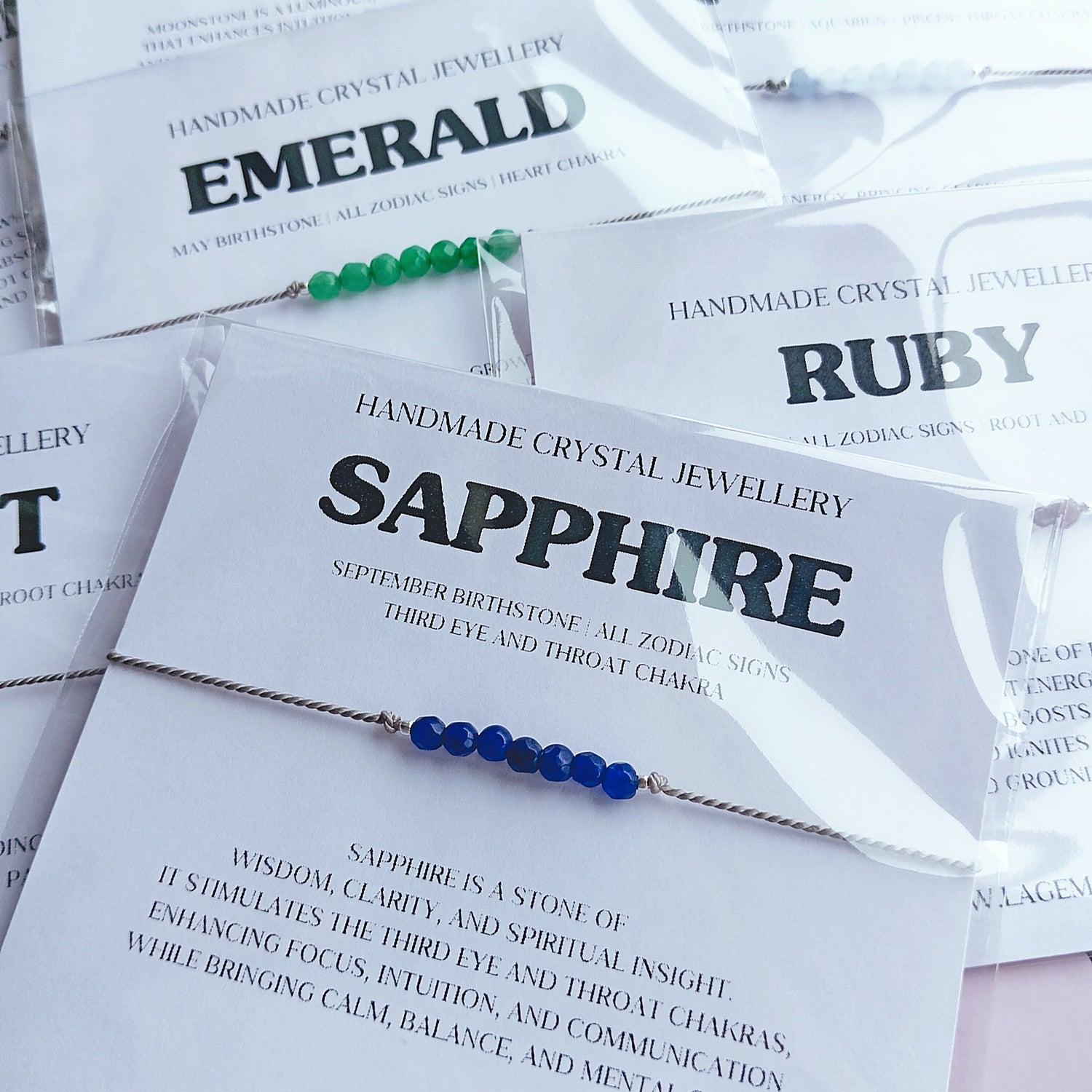 Birthstone Crystal Bracelets