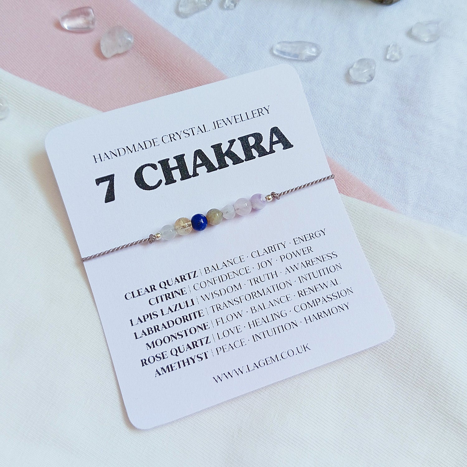 7 Chakra Crystal Bracelet UK – Balance, Alignment & Positive Energy