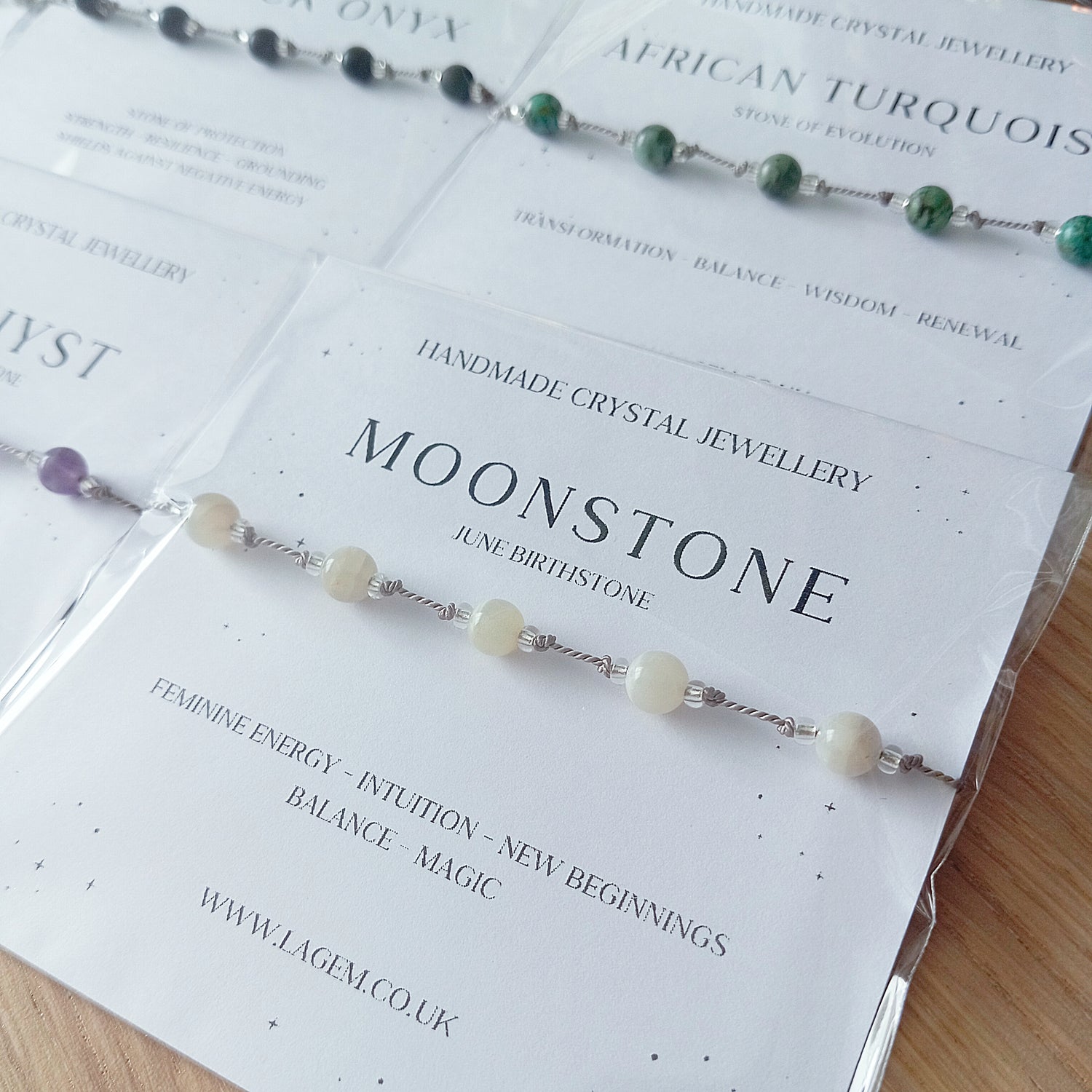 Moonstone Crystal Bracelet UK