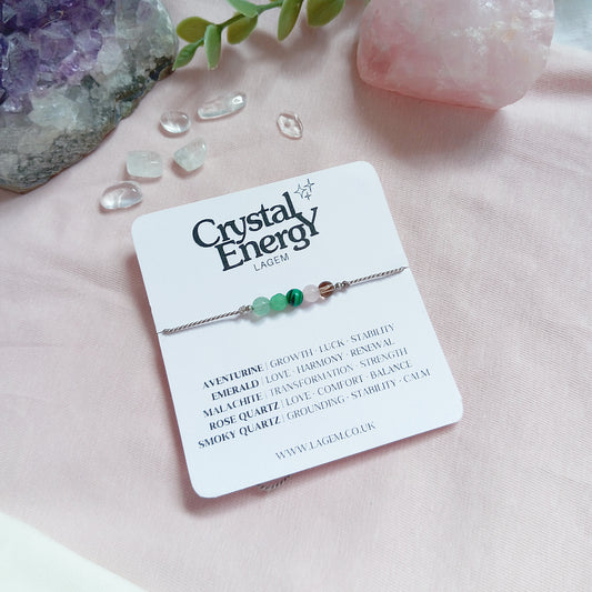 Custom Crystal Bracelet UK – Personalised Gemstone Jewellery | 4mm Beads