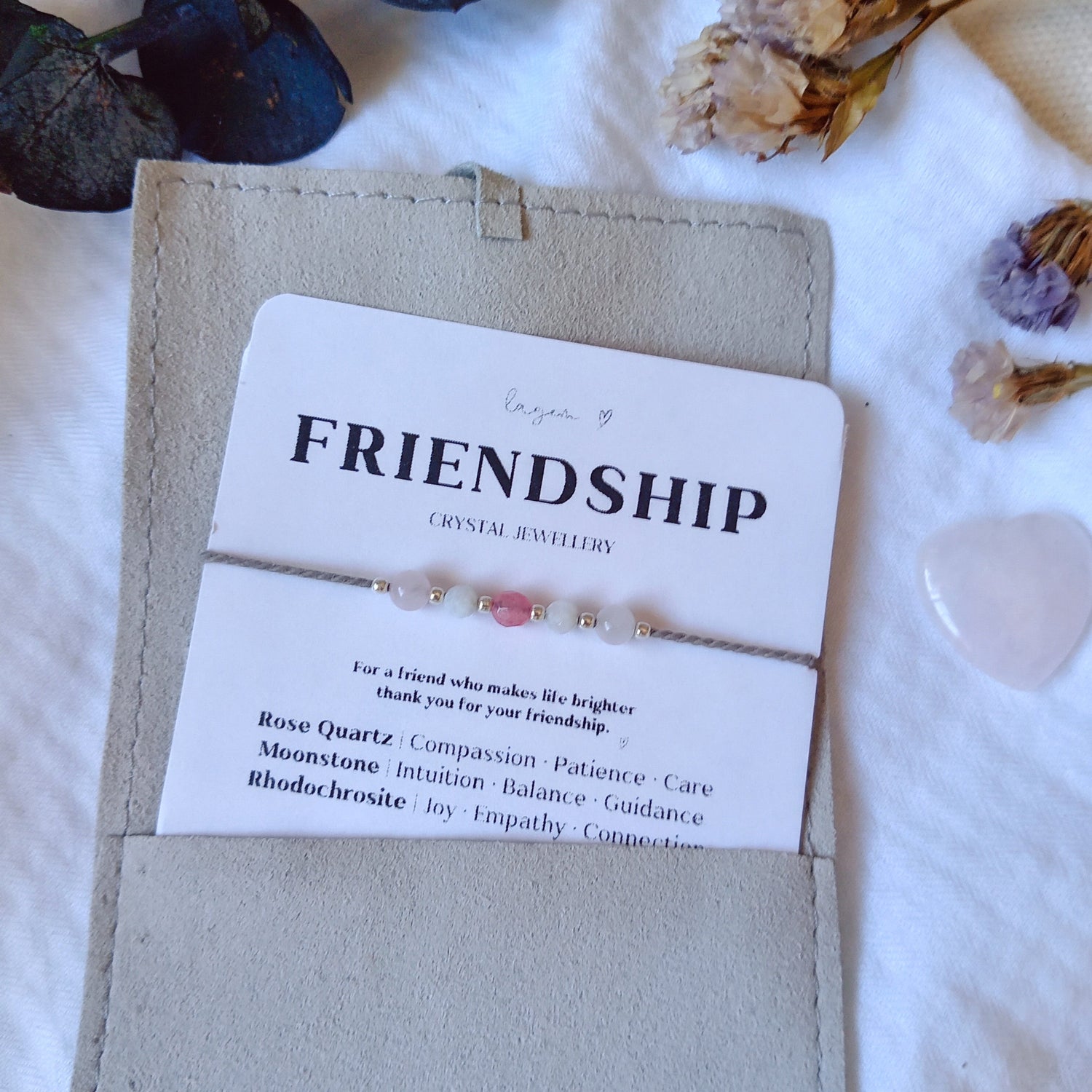 Friendship Crystal Bracelet UK – Meaningful Gift & Crystal Jewellery for Friends