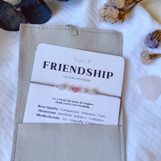 Friendship Crystal Bracelet UK – Meaningful Gift & Crystal Jewellery for Friends