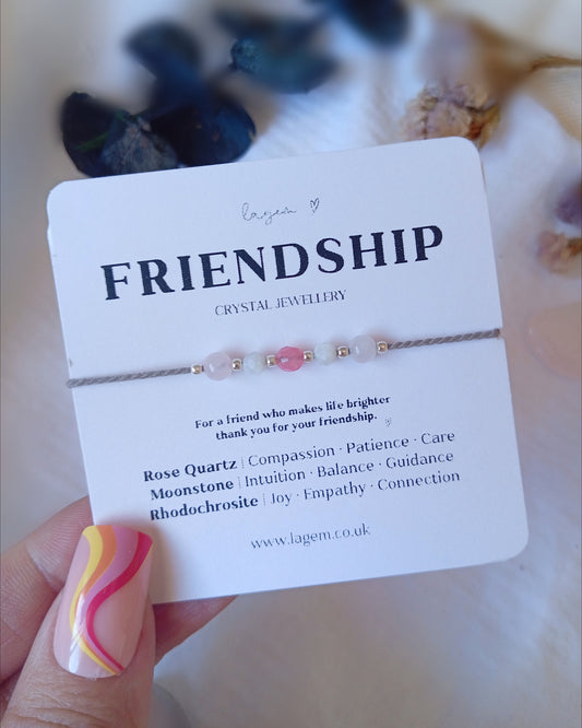 Friendship Crystal Bracelet UK – Meaningful Gift & Crystal Jewellery for Friends