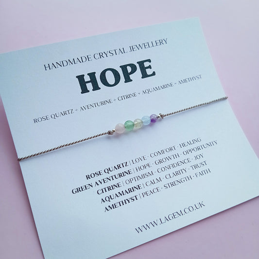 Hope Crystal Bracelet