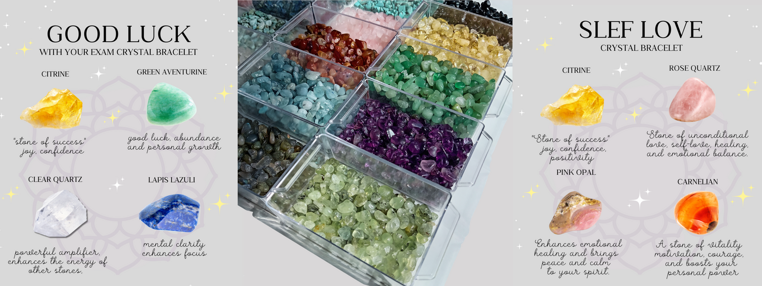 HANDMADE CRYSTAL JEWELLERY LAGEM
