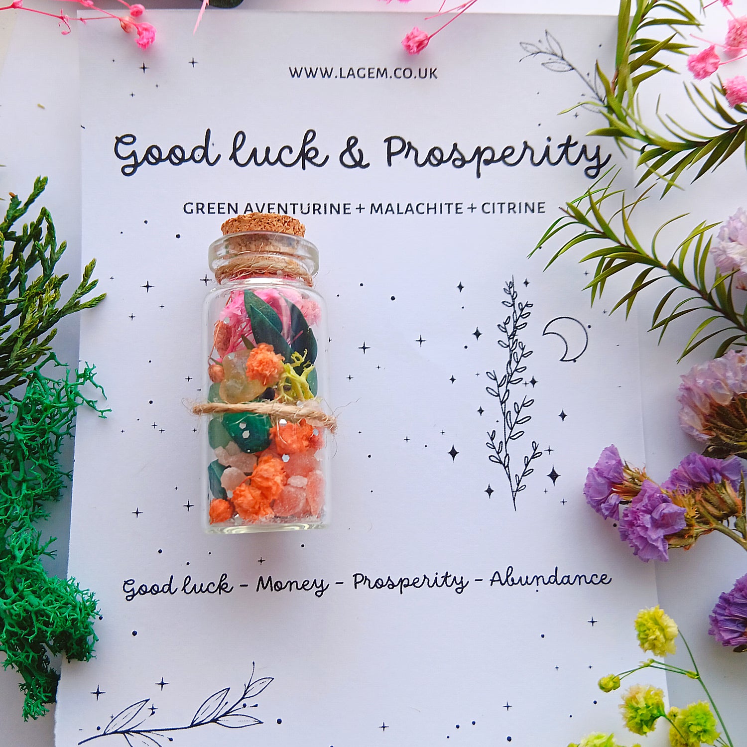 Good luck and prosperity spell jar UK