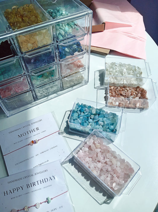 Positive Mind Crystal Bracelet | Positivity Gift