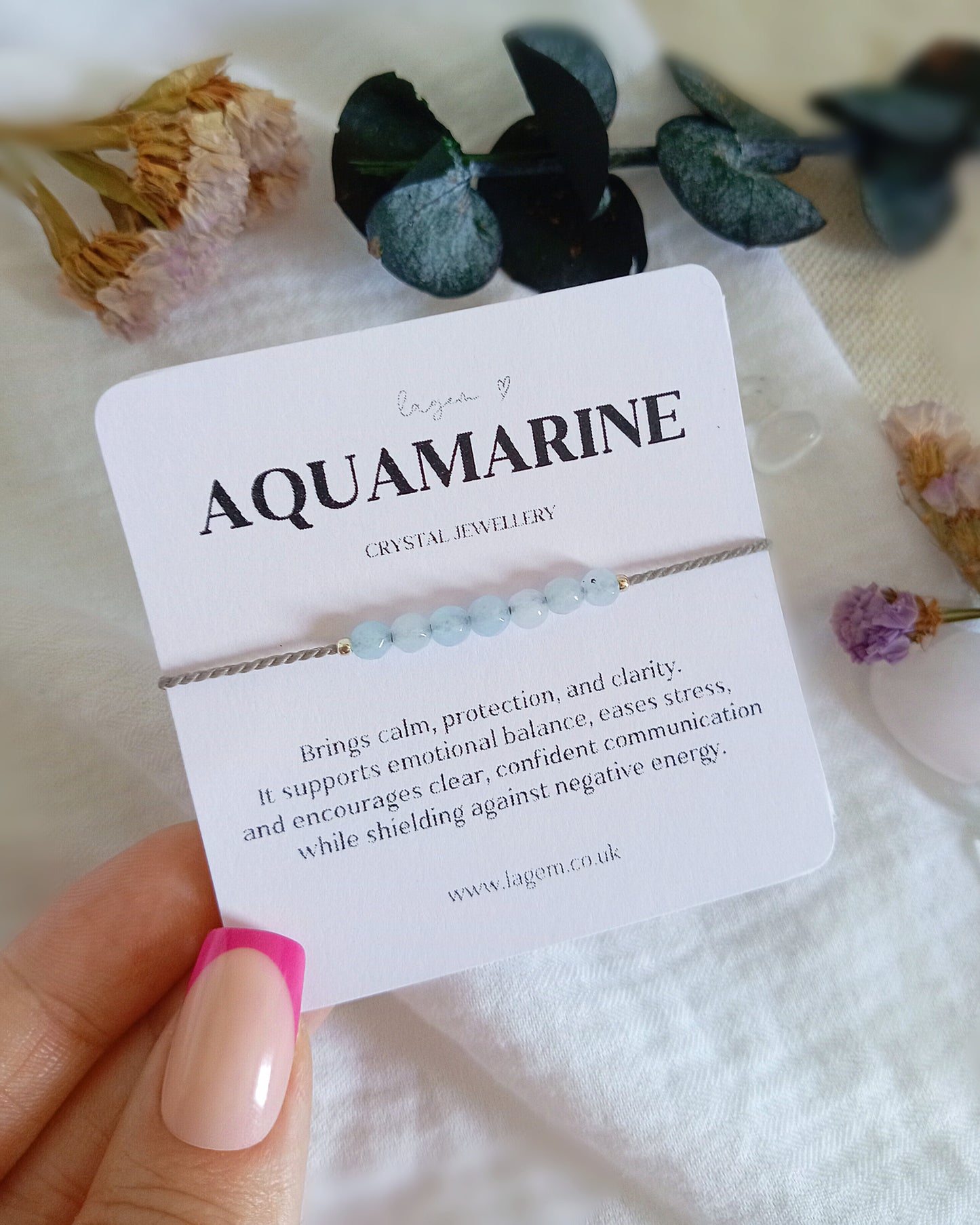 Birthstone Crystal Bracelet UK – Personalised Jewellery & Birthday Gift 4mm