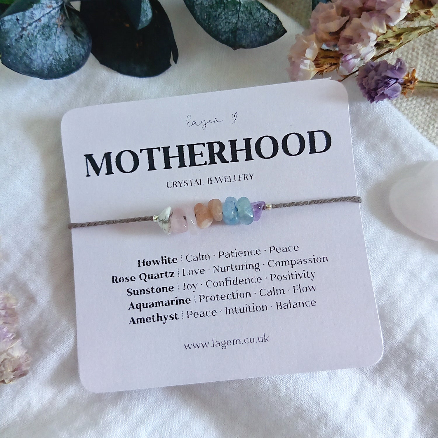 Motherhood Crystal Bracelet, Mother's day gift, Mom to Be Gift Minimalist Jewellery