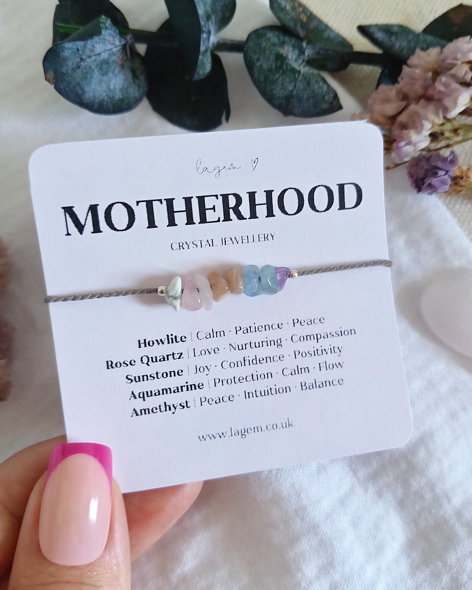Motherhood Crystal Bracelet, Mother's day gift, Mom to Be Gift Minimalist Jewellery