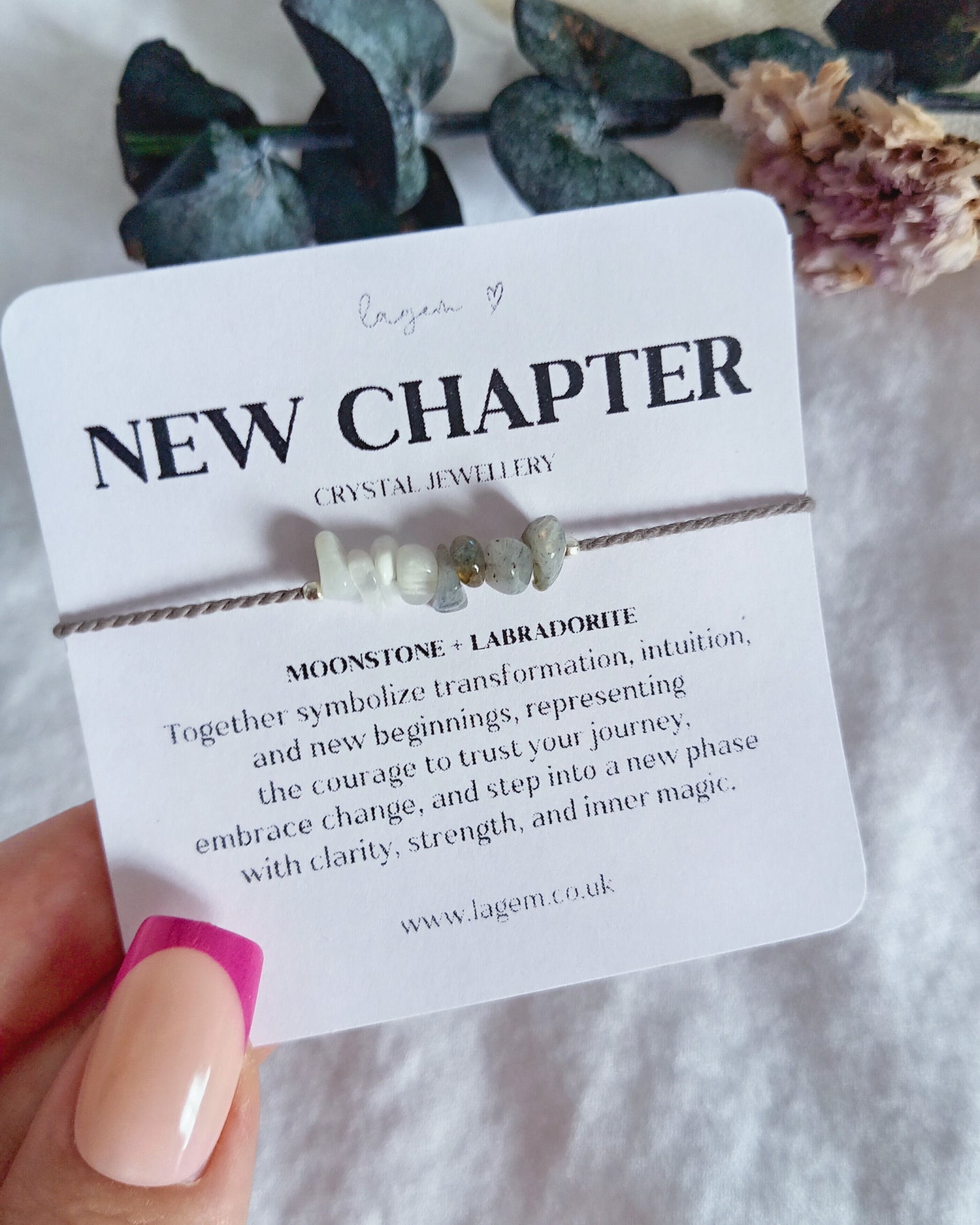New Chapter Crystal Bracelet | New Beginnings Gift