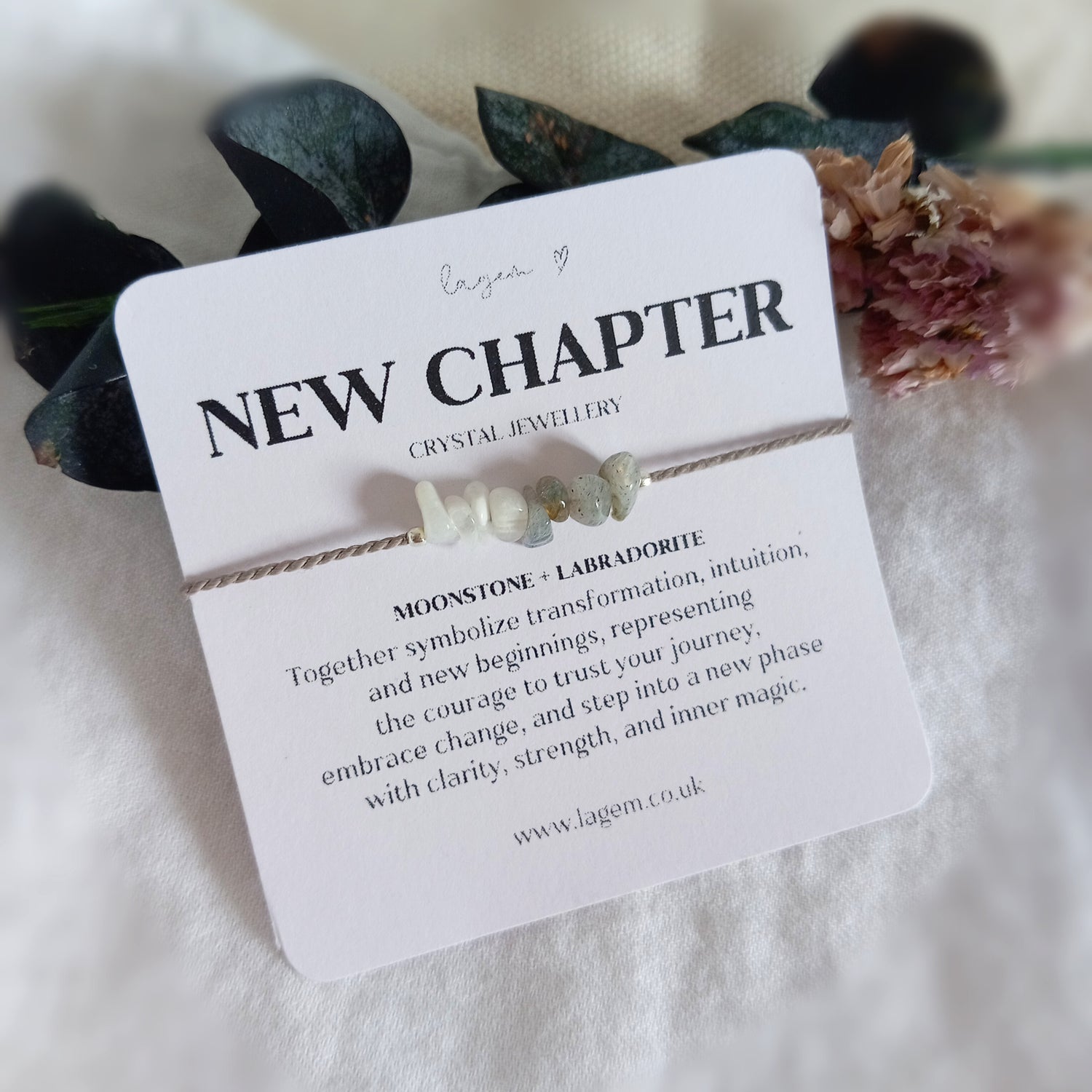 New Chapter Crystal Bracelet | New Beginnings Gift