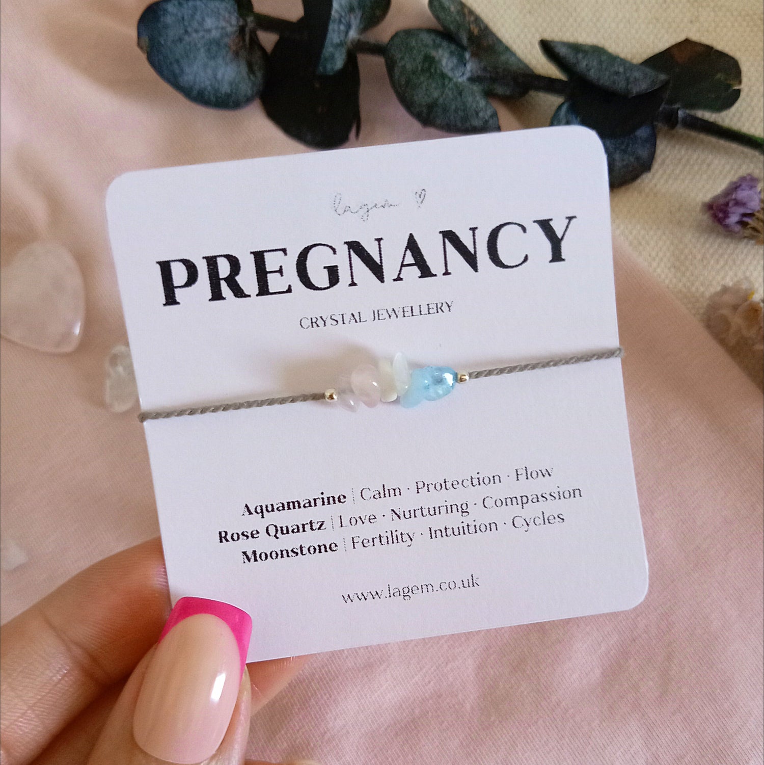 Pregnancy Crystal Bracelet UK – Gift for Mum-to-Be & Baby Shower