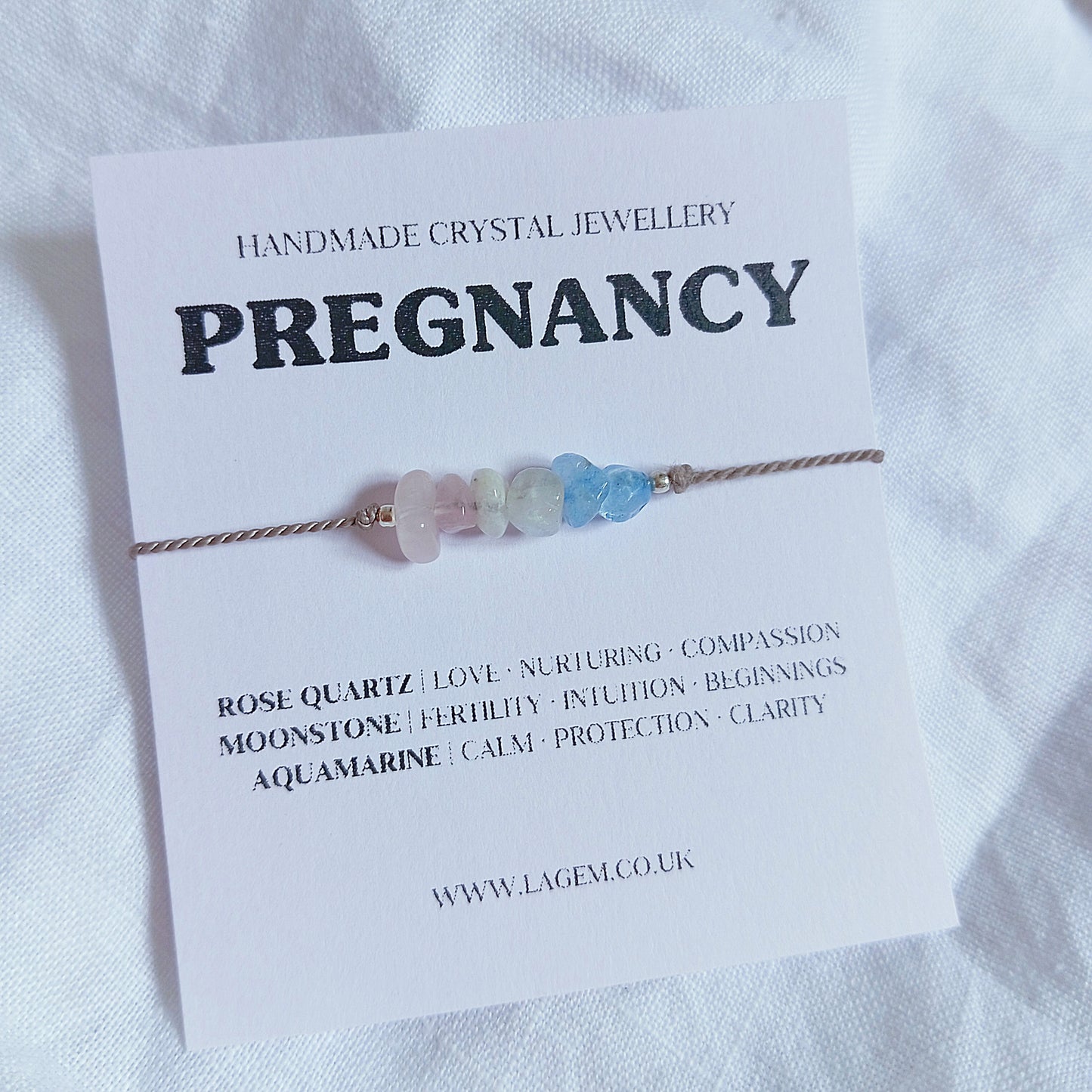 Pregnancy Crystal Bracelet UK – Gift for Mum-to-Be & Baby Shower