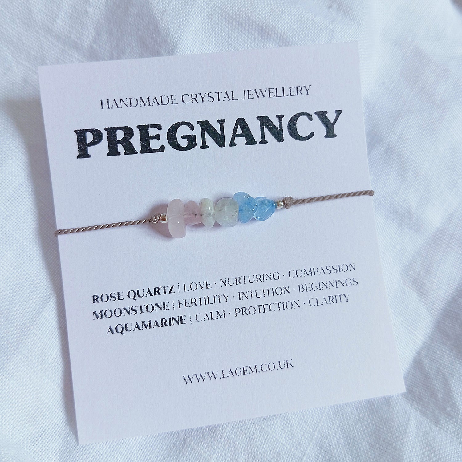 Pregnancy Crystal Bracelet UK – Gift for Mum-to-Be & Baby Shower