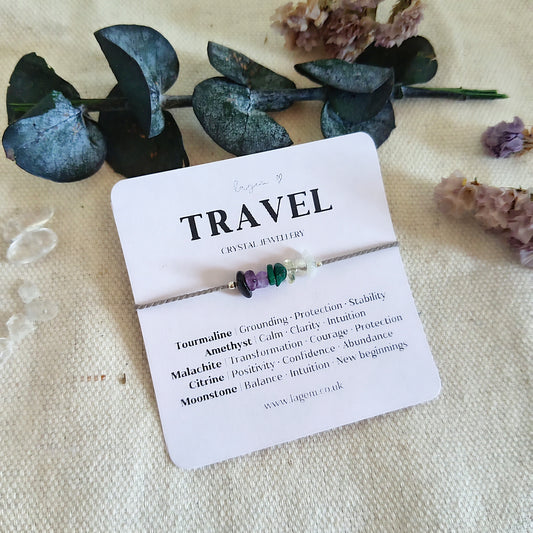 Travel Crystal Bracelet  – Good Luck & Protection Jewellery