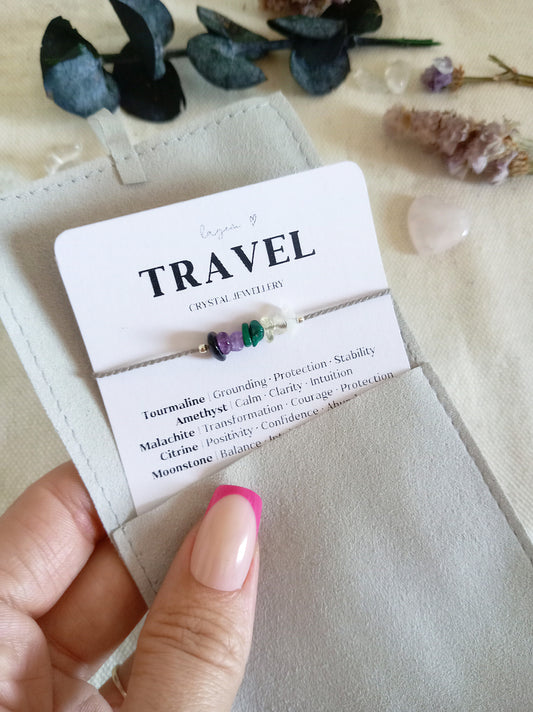 Travel Crystal Bracelet  – Good Luck & Protection Jewellery
