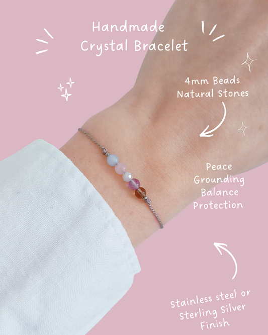 Anxiety Crystal Bracelet UK – Calming & Stress Relief Jewellery