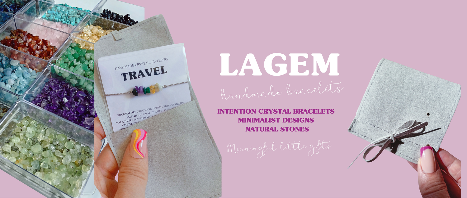 lagem handmade crystal jewellery UK