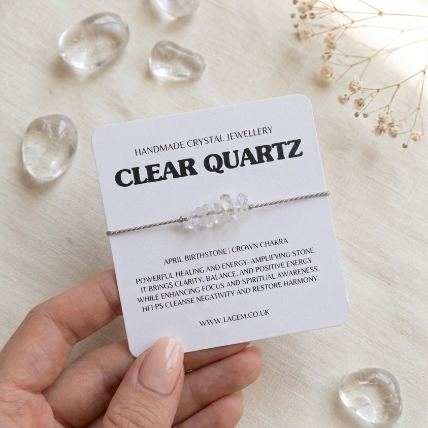 Custom Chips Crystal Bracelet | Dainty Raw Gemstone Jewellery