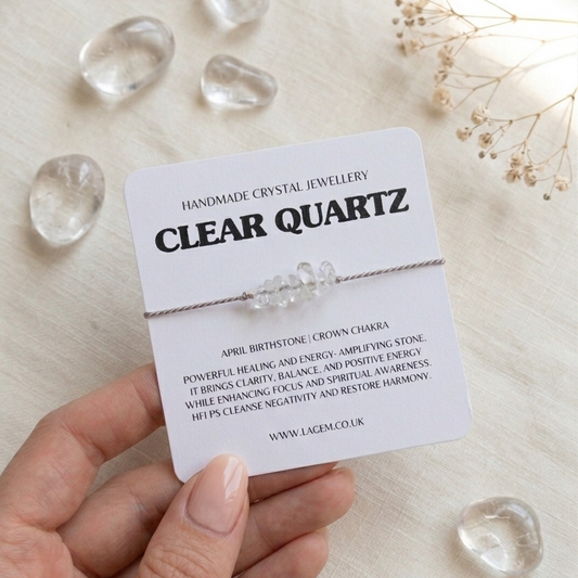 Custom Chips Crystal Bracelet | Dainty Raw Gemstone Jewellery