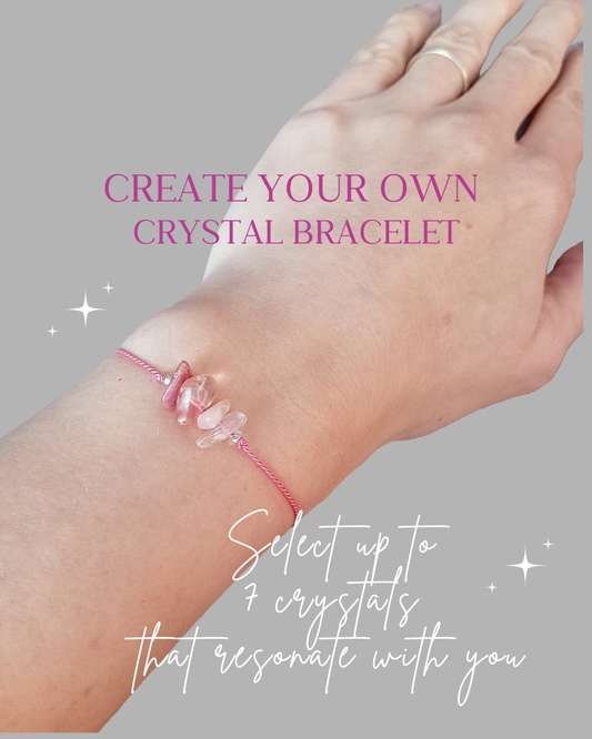 create your own crystal bracelet Uk