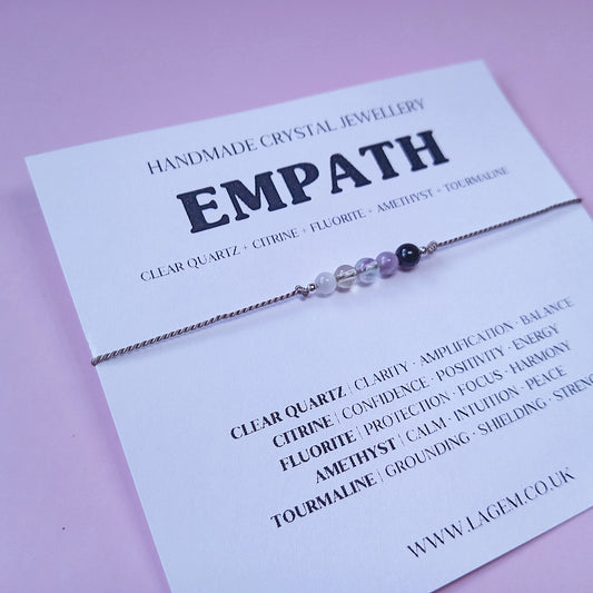 Empath crystal bracelet UK 