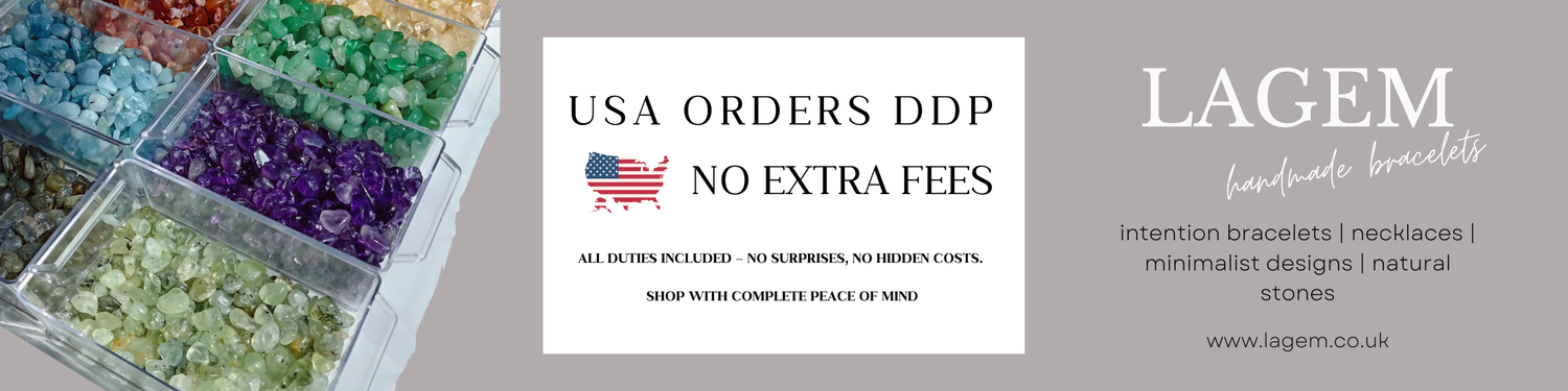 LAGEM HANDMADE CRYSTAL JEWELLERY IN UK - MINIMALIST CRYSTAL BRACELETS 