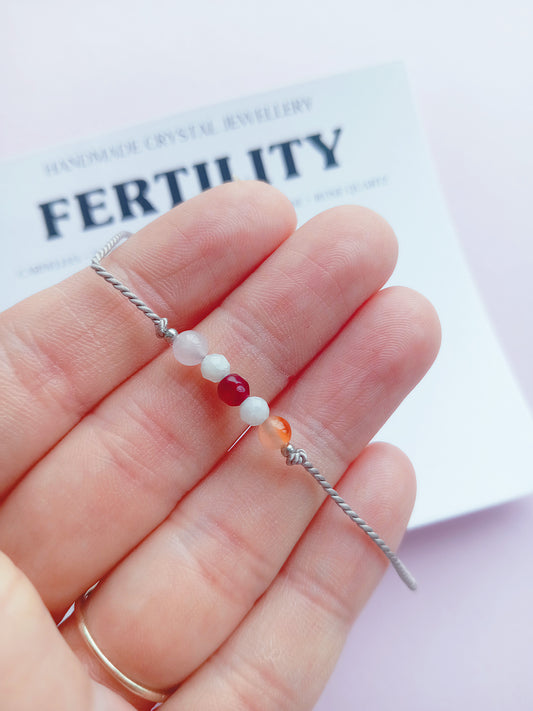 Fertility wish crystal bracelet gift